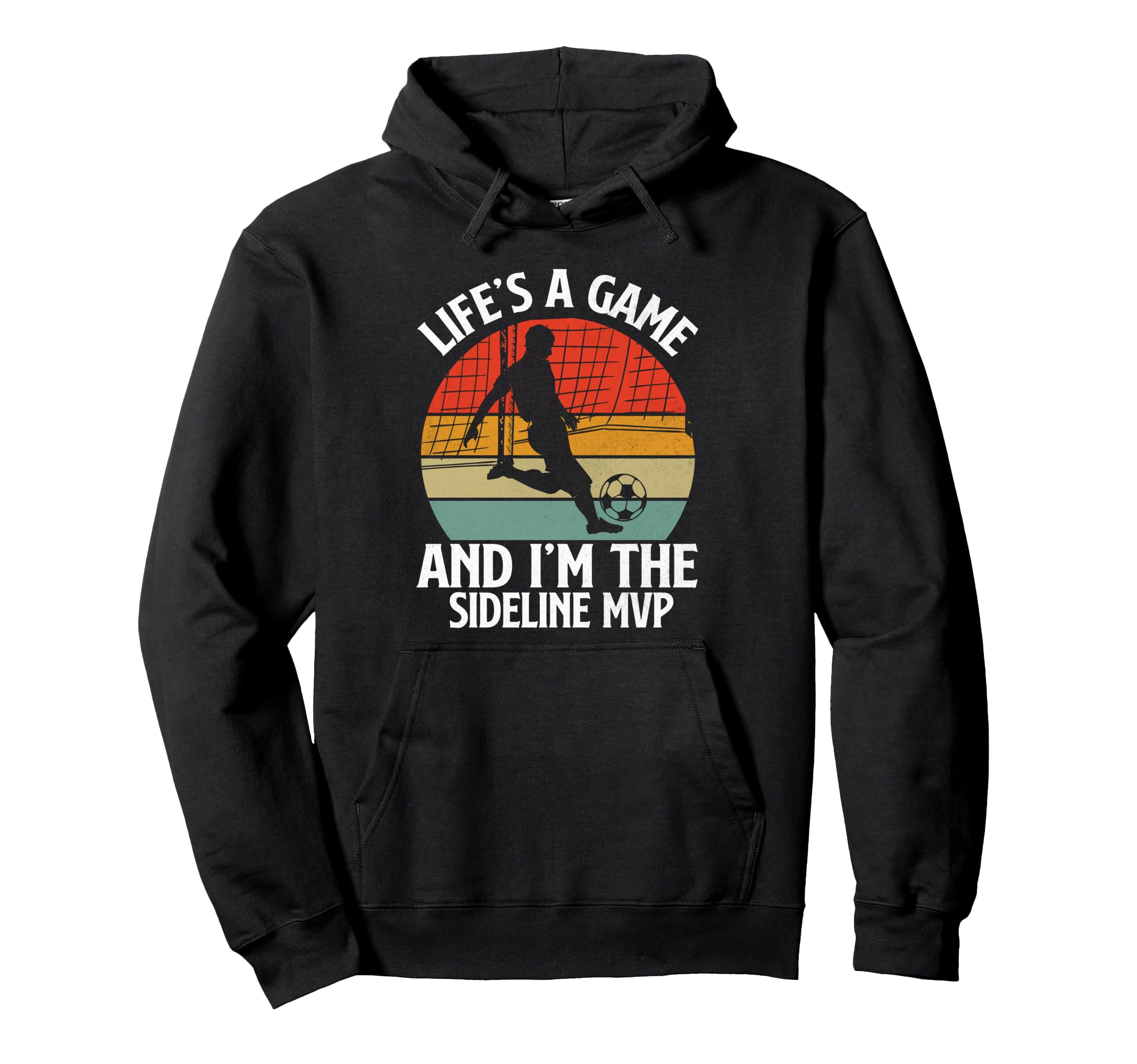 Lifes Game And Im Sideline Mvp Hoodie - Aesthetic Graphic for Adults - T-Shirt, Sweatshirt, Hoodie