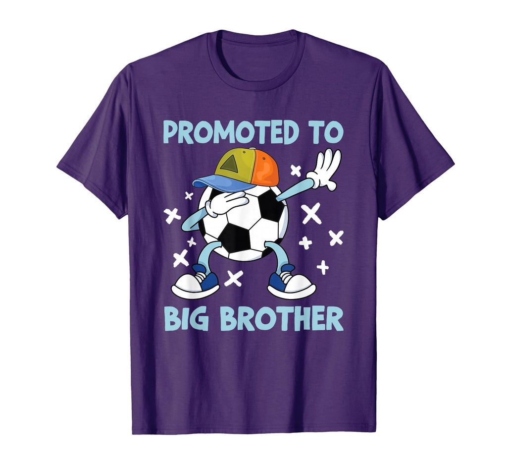 Promoted To Big Brother Soccer T-Shirt - Custom Art Print Men Women - T-Shirt, Sweatshirt, Hoodie