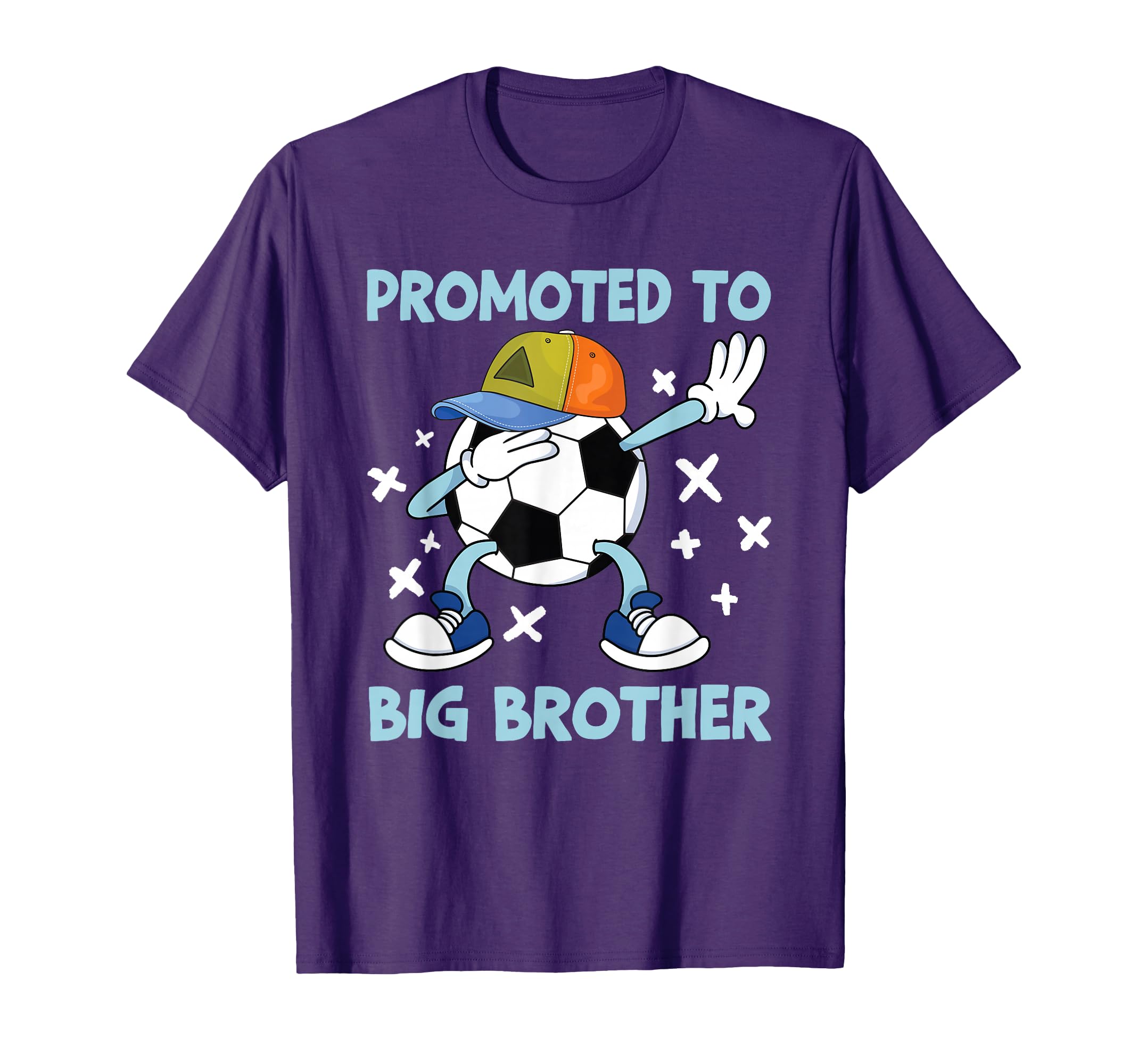 Promoted To Big Brother Soccer T-Shirt - Custom Art Print Men Women - T-Shirt, Sweatshirt, Hoodie