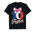 10 France Birthday Number 10 Soccer T-Shirt - Aesthetic Graphic for Adults - T-Shirt, Sweatshirt, Hoodie