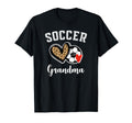 Soccer Grandma Leopard Heart Grandmother T-Shirt - Trendy Graphic Men Women - T-Shirt, Sweatshirt, Hoodie