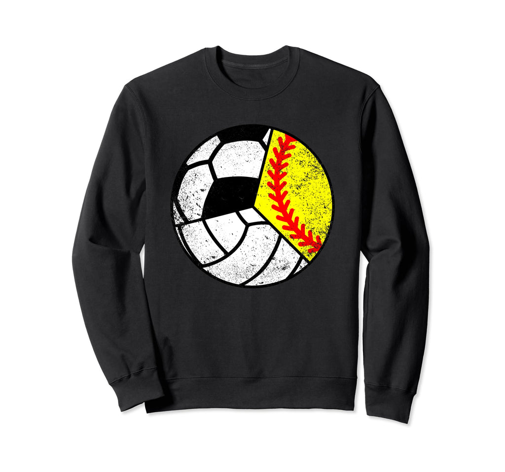 Softball Volleyball Soccer Player Sweatshirt - Graphic Print Men Women - T-Shirt, Sweatshirt, Hoodie