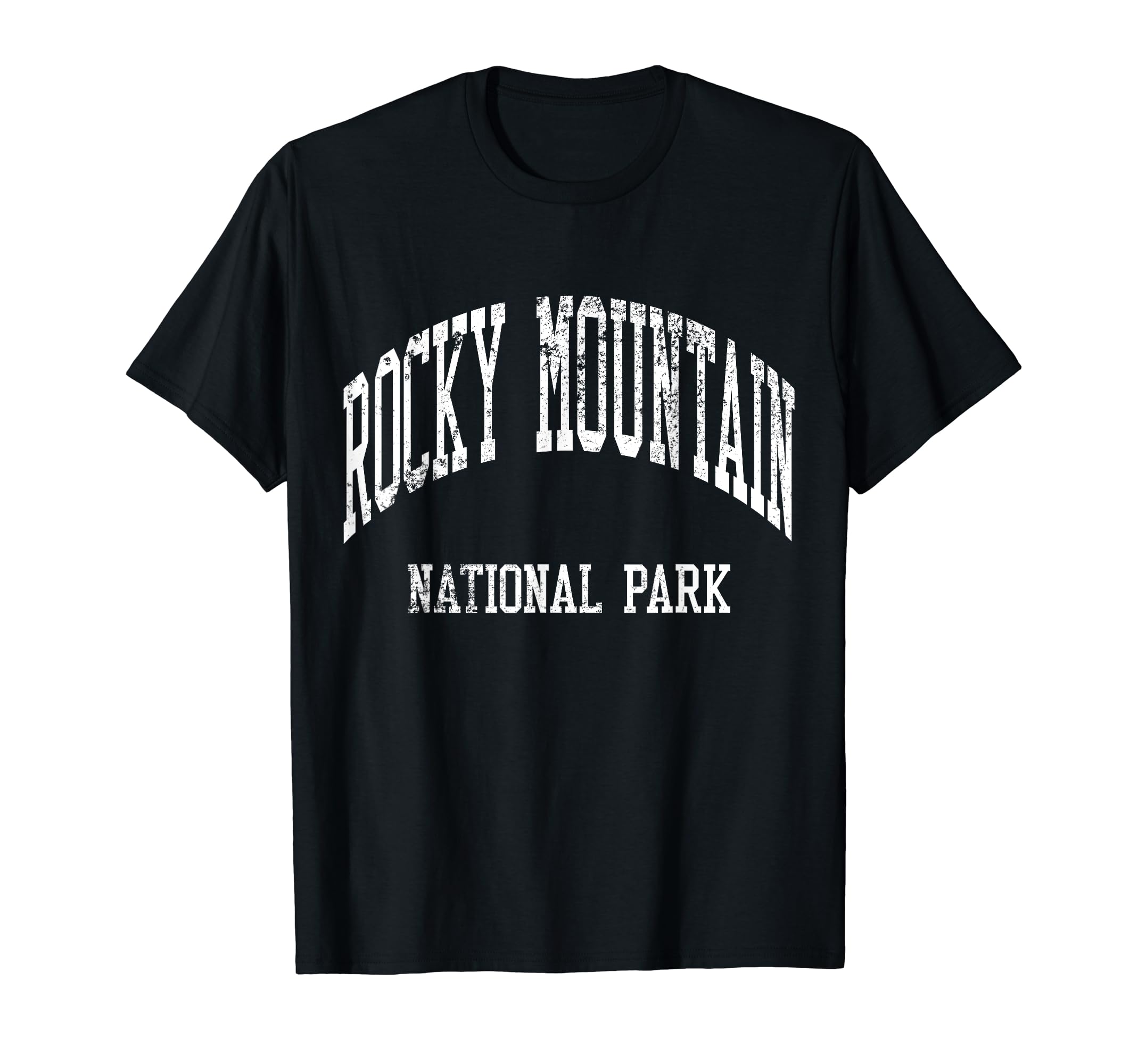 Rocky Mountain National Park 70S T-Shirt - Custom Art Print Men Women - T-Shirt, Sweatshirt, Hoodie