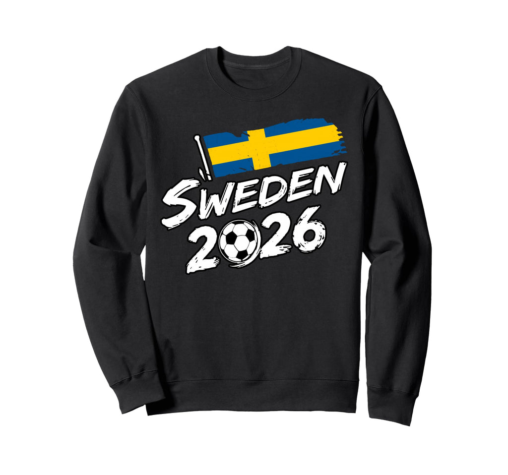 Sweden Soccer Football Game Player Sweatshirt - Unique Graphic for Adults - T-Shirt, Sweatshirt, Hoodie