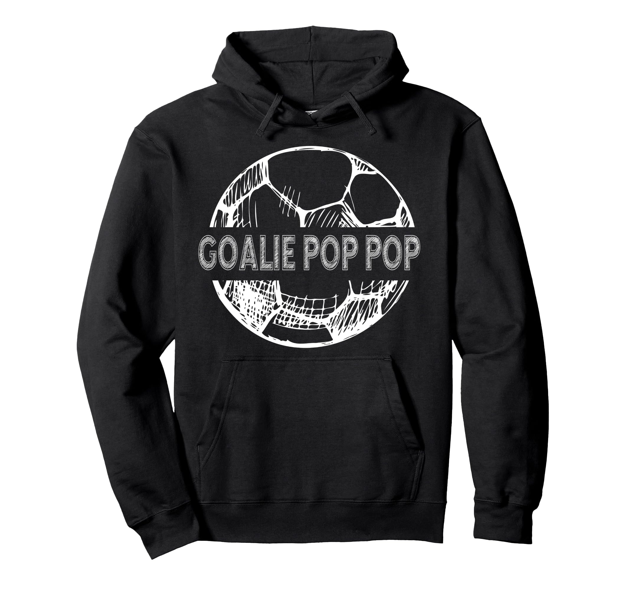 Soccer Goalie Pop Pop Soccer Hoodie - Custom Art Print for Adults - T-Shirt, Sweatshirt, Hoodie