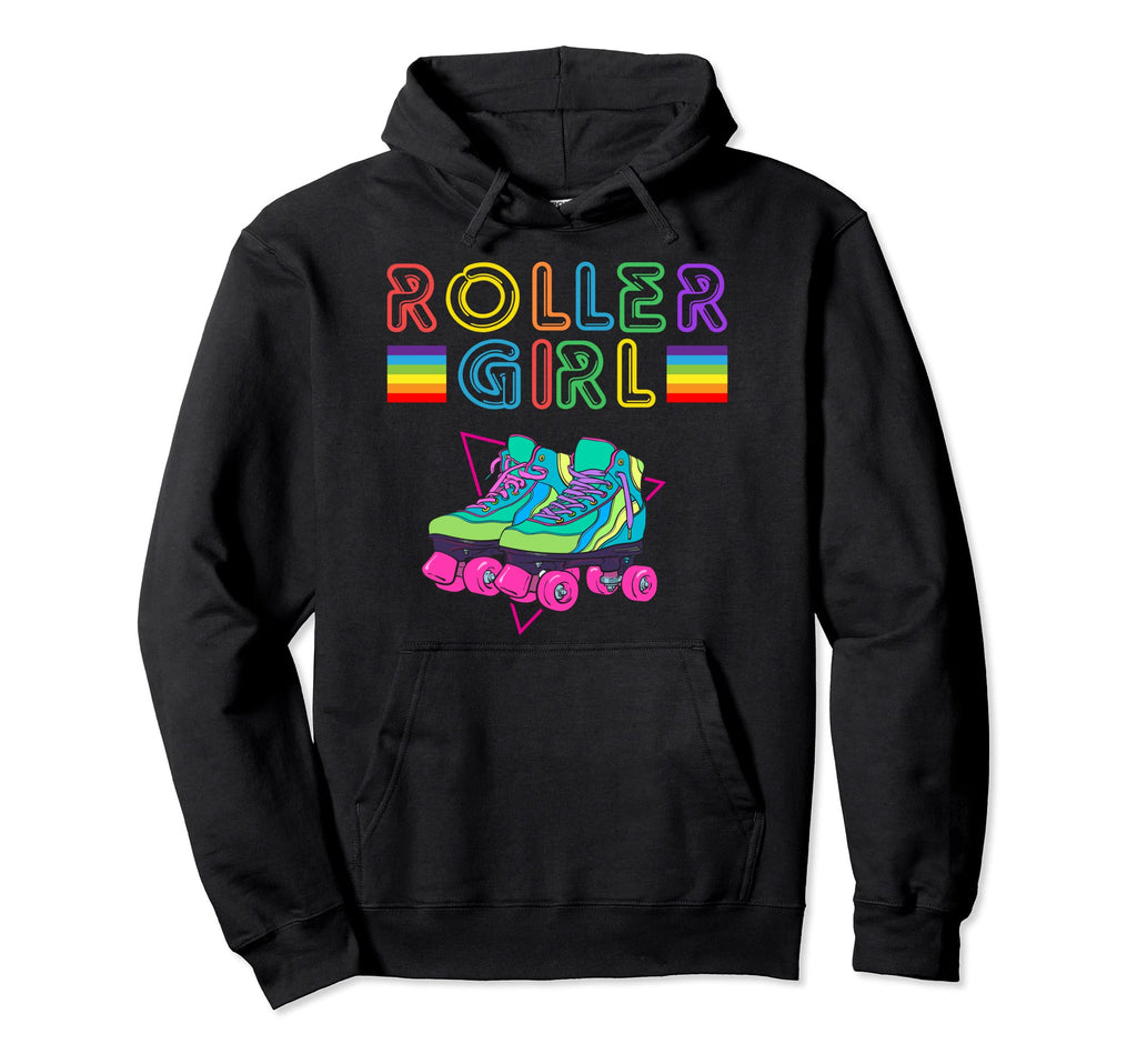 Seventies 70S Roller Skates Skating Hoodie - Casual Everyday Wear Men Women - T-Shirt, Sweatshirt, Hoodie