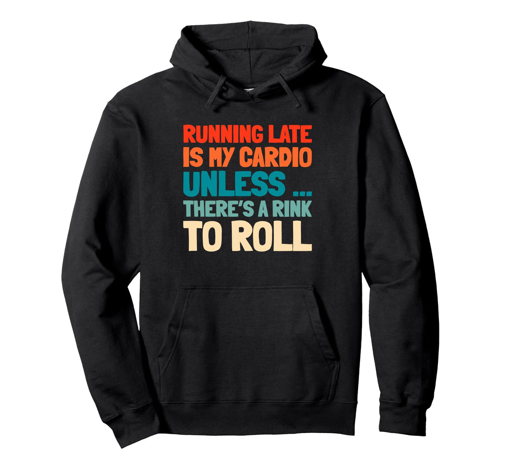 Skater Skates Roller Skating Hoodie - Trendy Graphic Men Women - T-Shirt, Sweatshirt, Hoodie