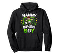 Nanny Birthday Soccer Ball Funny Hoodie - Casual Everyday Wear for Adults - T-Shirt, Sweatshirt, Hoodie