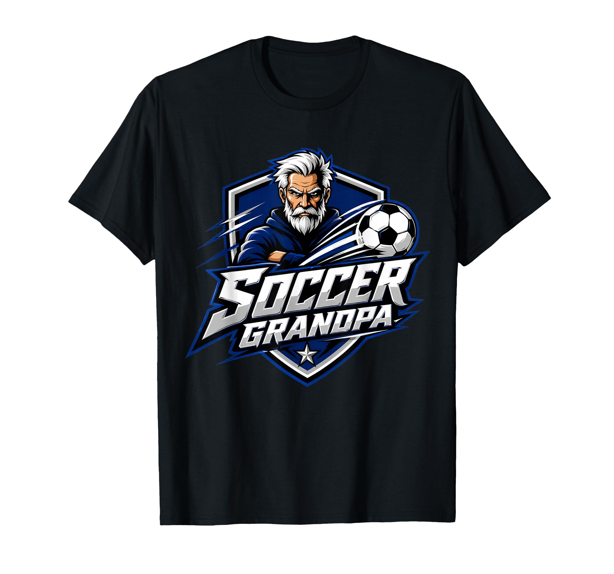 Soccer Team Mascot Logo Hoodie - Fun Novelty Design Men Women - T-Shirt, Sweatshirt, Hoodie