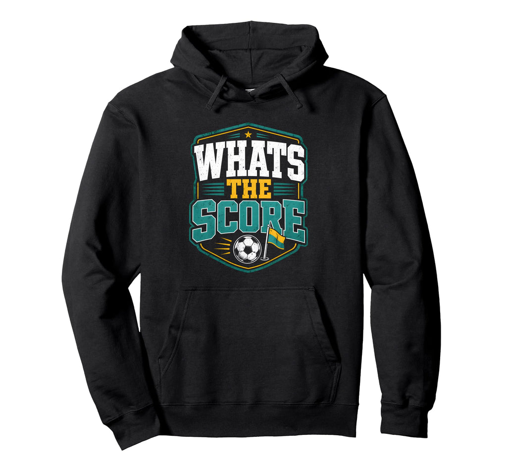 Whats Score Sideline Social Club Soccer Hoodie - Aesthetic Graphic Unisex - T-Shirt, Sweatshirt, Hoodie