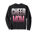 Cheer Mom Biggest Fan Cheerleader Sweatshirt - Aesthetic Graphic Unisex - T-Shirt, Sweatshirt, Hoodie