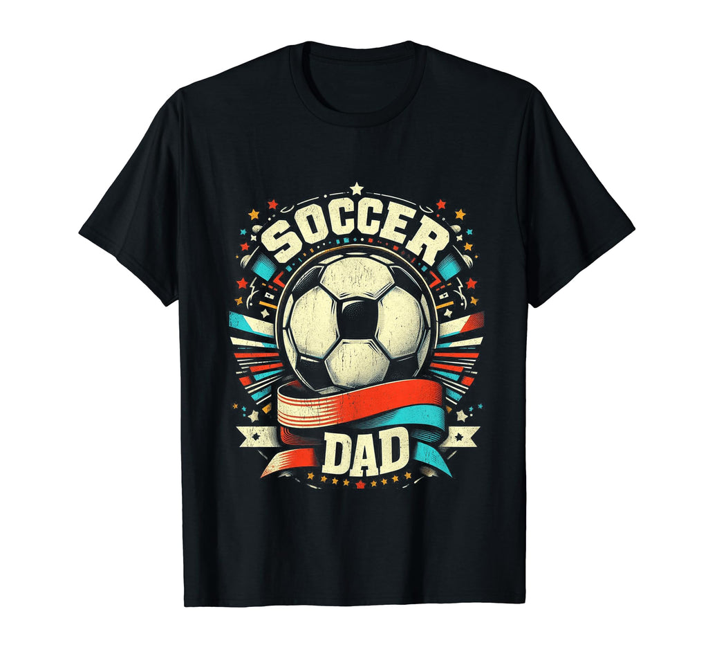 Soccer Dad Family Matching Dad T-Shirt - Minimalist Print Men Women - T-Shirt, Sweatshirt, Hoodie
