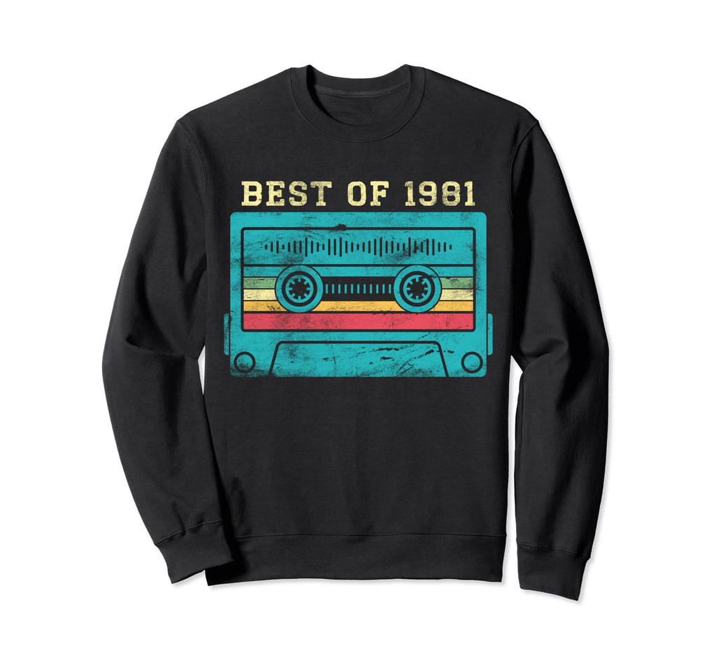 Best 1981 40Th Birthday Gifts Sweatshirt - Aesthetic Graphic Men Women - T-Shirt, Sweatshirt, Hoodie