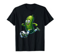 Playful Soccer Pickle Cartoon Goal T-Shirt - Fun Novelty Design Men Women - T-Shirt, Sweatshirt, Hoodie