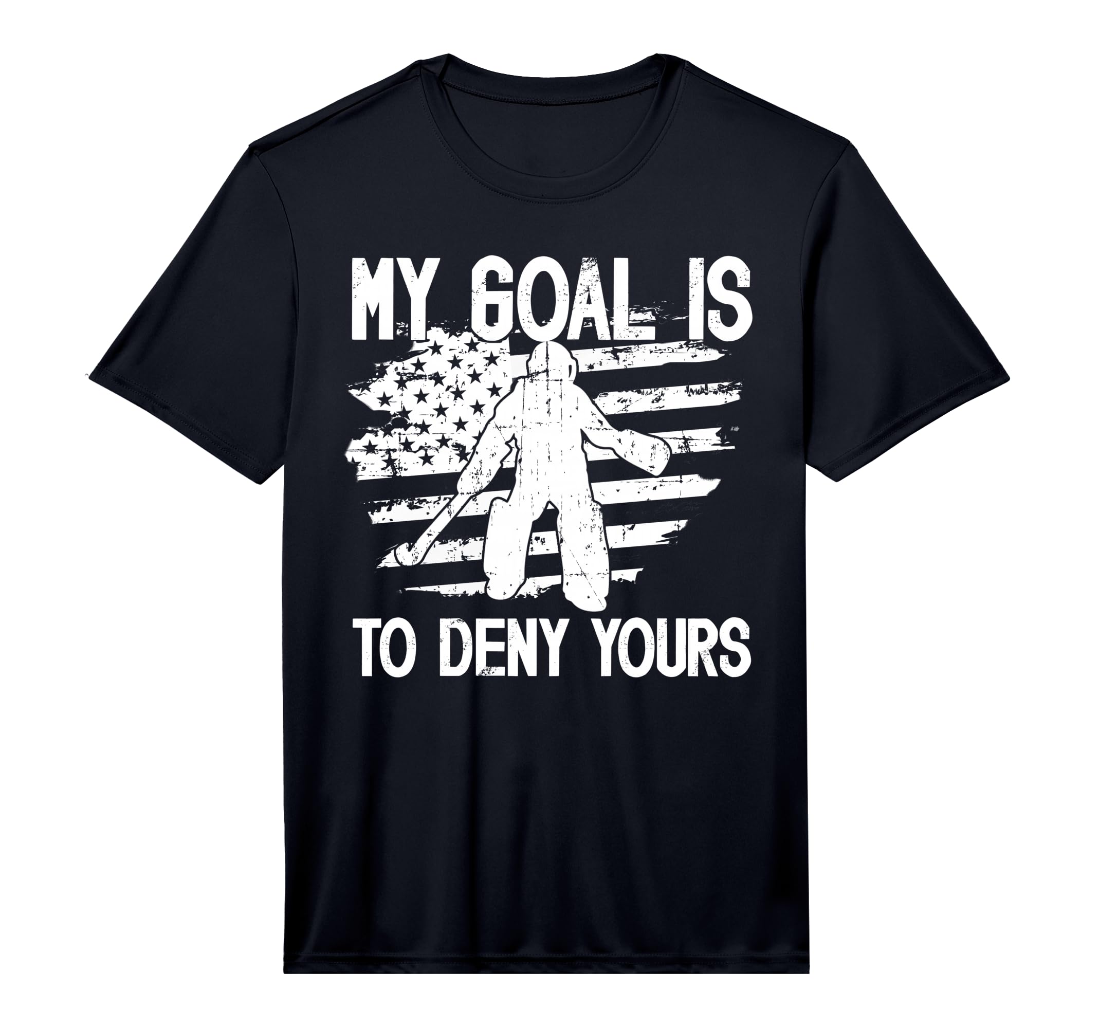 My Goal Field Hockey Goalie Field T-Shirt - Casual Everyday Wear Men Women - T-Shirt, Sweatshirt, Hoodie