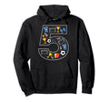 5Th Birthday 5 Year Old Football Hoodie - Aesthetic Graphic Men Women - T-Shirt, Sweatshirt, Hoodie
