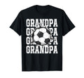 Soccer Grandpa Cracked Wall Family T-Shirt - Streetwear Style Unisex - T-Shirt, Sweatshirt, Hoodie