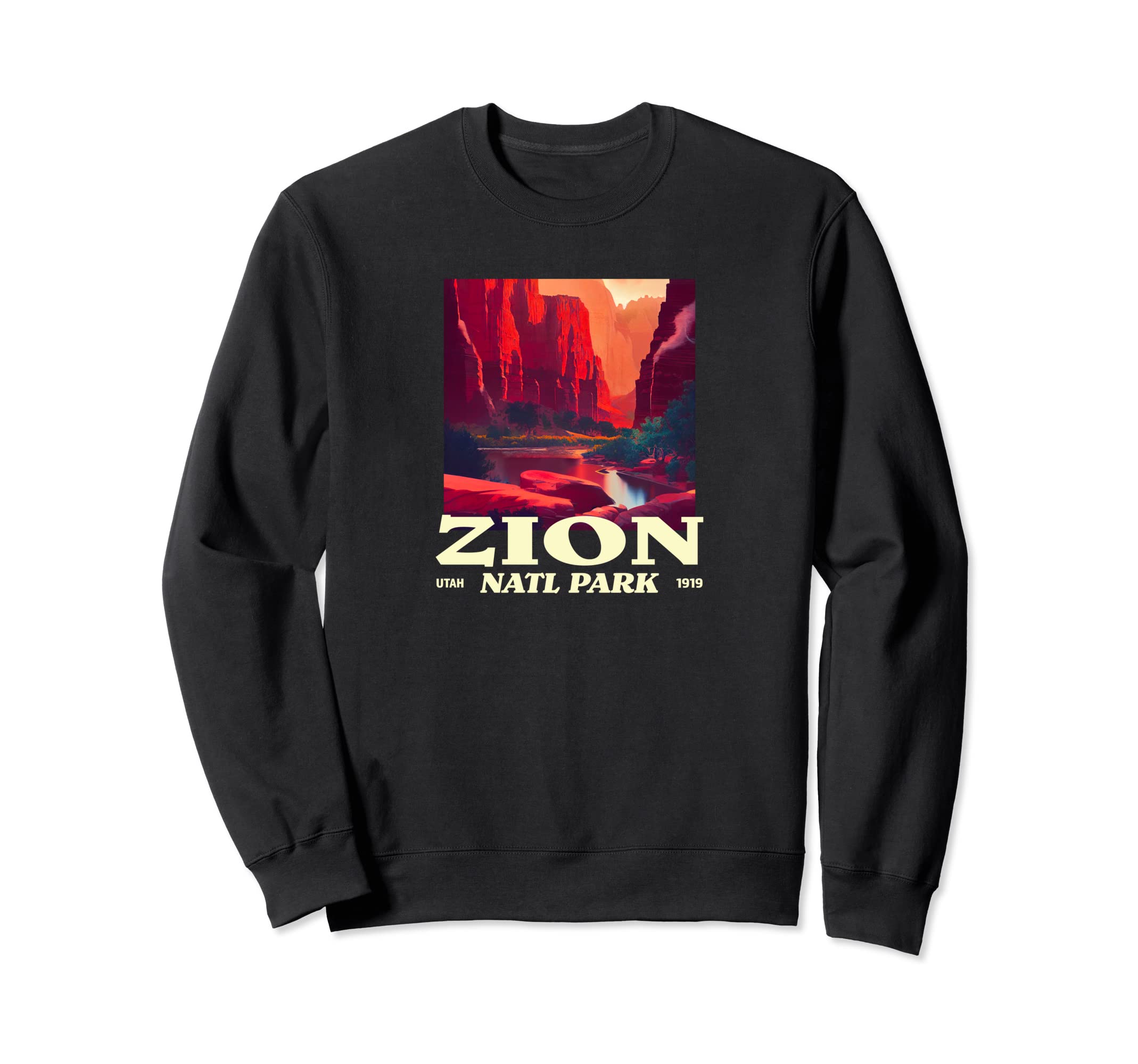 Zion Utah Zion National Park Sweatshirt - Aesthetic Graphic Unisex - T-Shirt, Sweatshirt, Hoodie