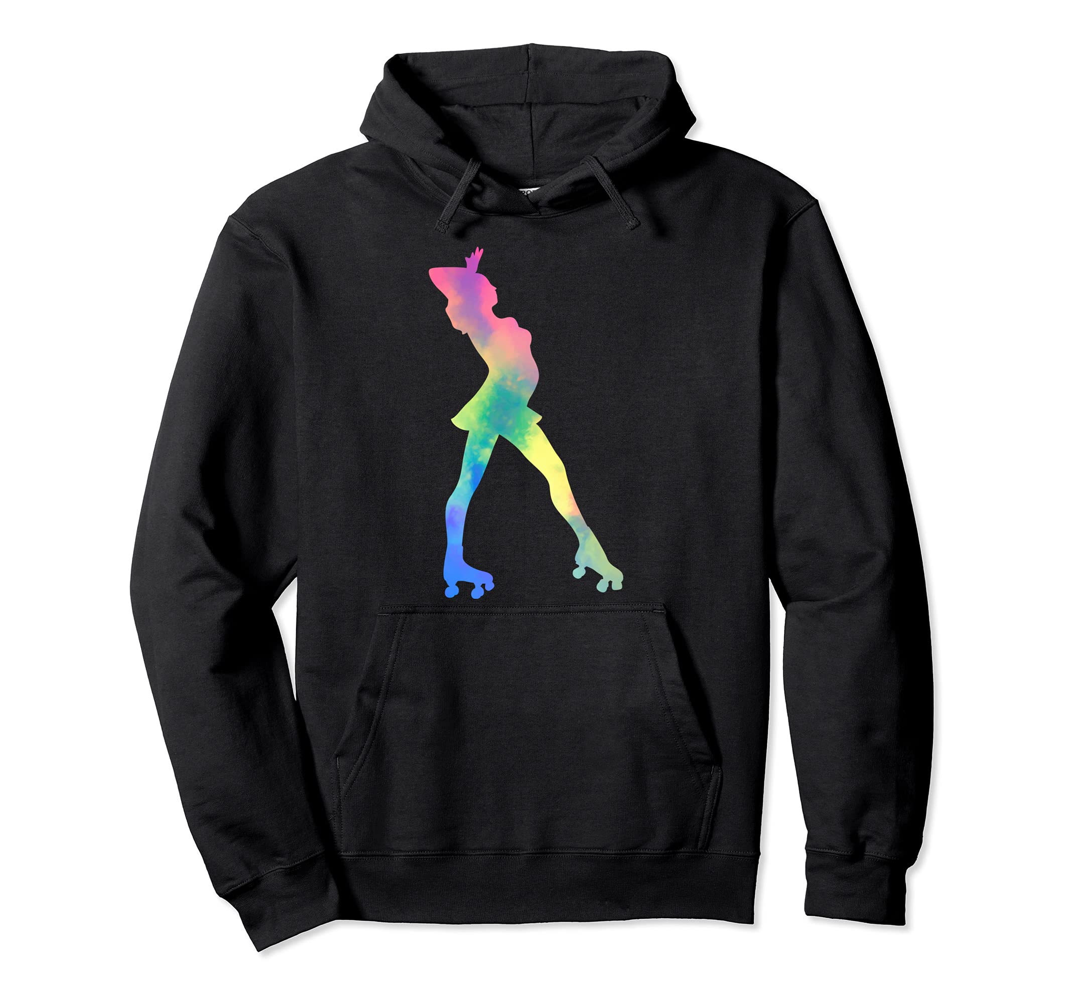 Colorful Roller Skates Roller Skater Hoodie - Minimalist Print Unisex - T-Shirt, Sweatshirt, Hoodie