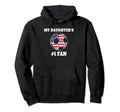 Soccer Mom Or Dad My Daughters Hoodie - Fun Novelty Design Men Women - T-Shirt, Sweatshirt, Hoodie