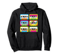 80S 90S Cassette Tape 1980S 1990S Music Hoodie - Unique Graphic Unisex - T-Shirt, Sweatshirt, Hoodie