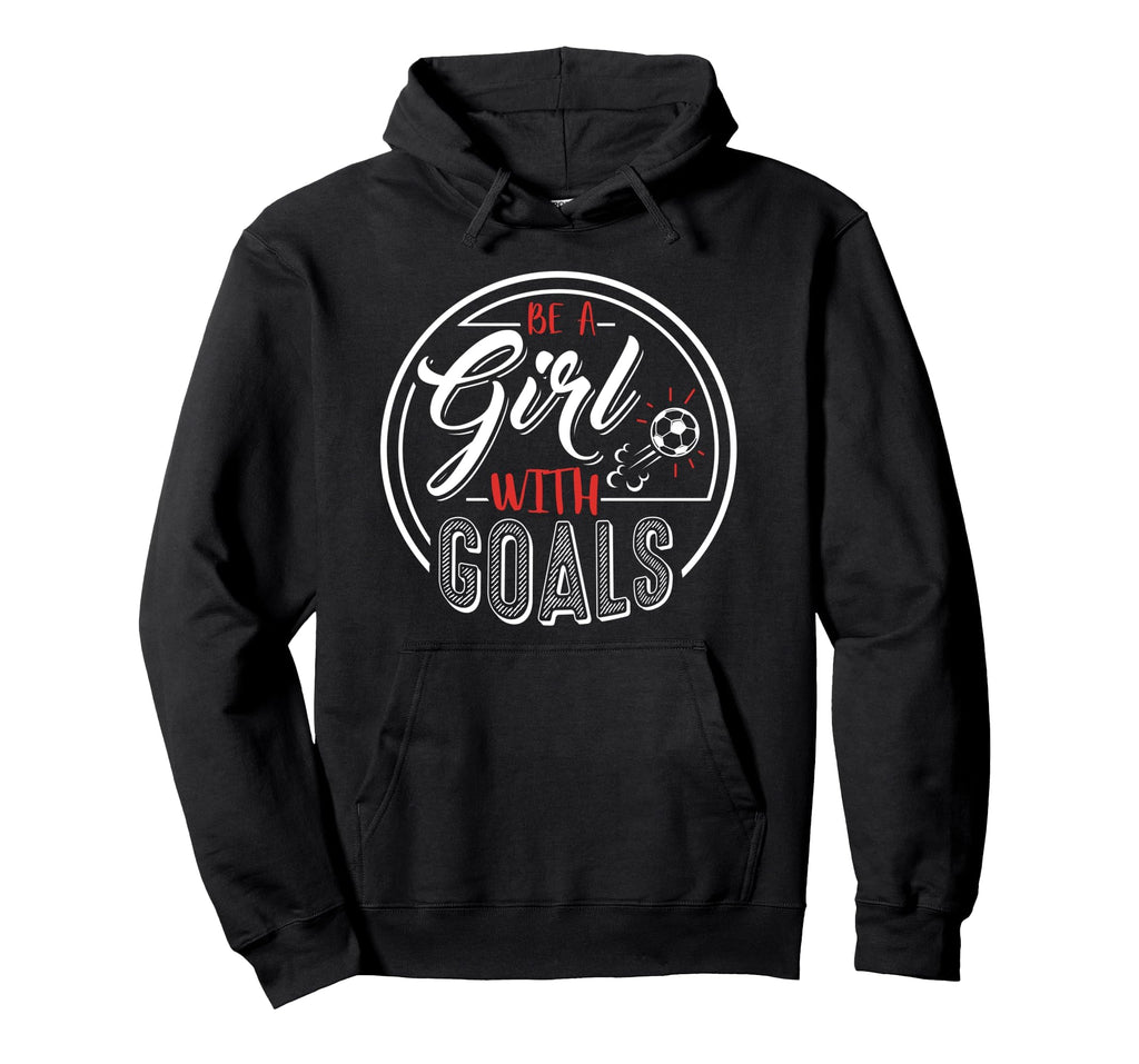 Soccer Be Goals Funny Football Hoodie - Minimalist Print for Adults - T-Shirt, Sweatshirt, Hoodie