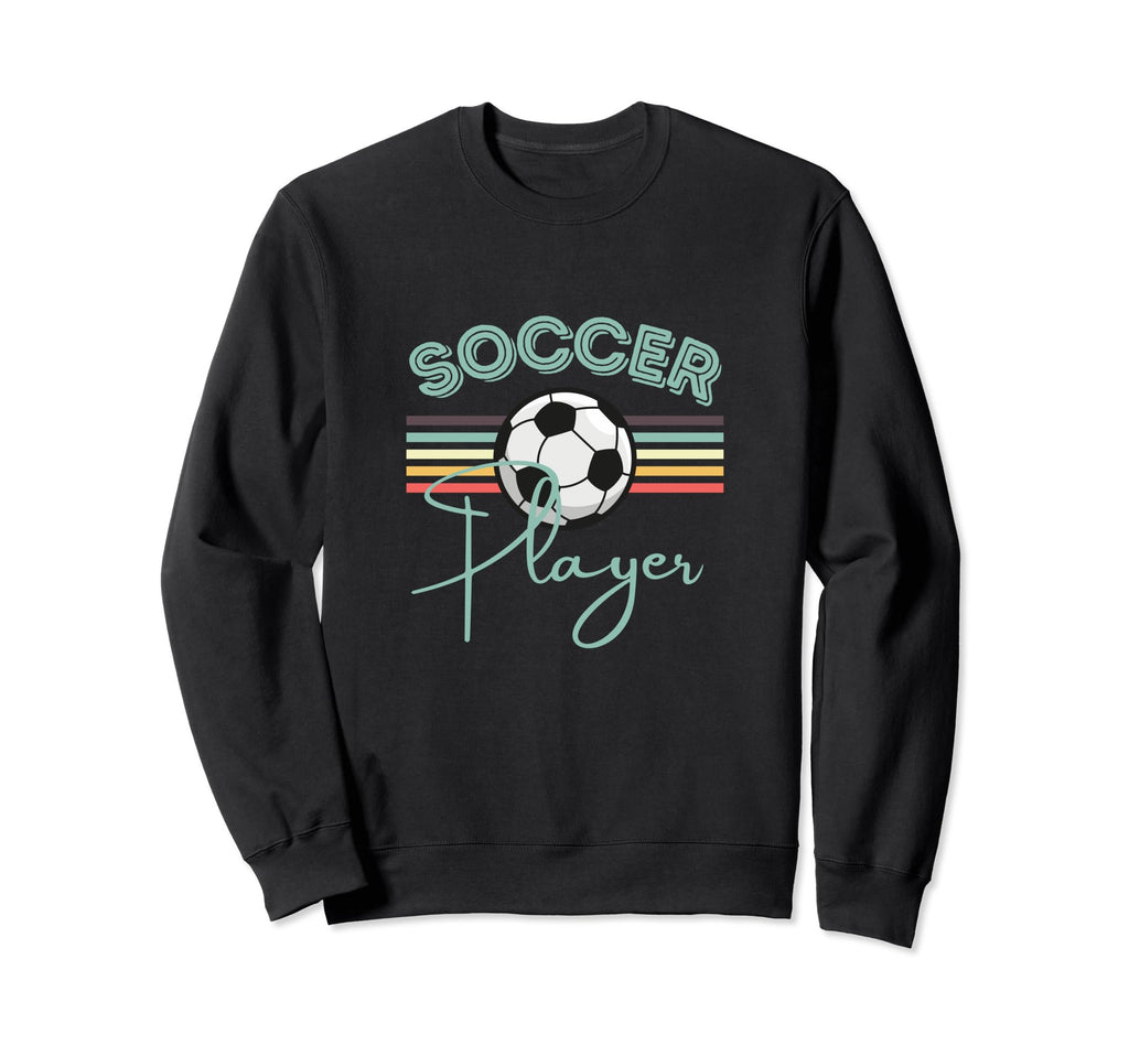 Soccer Player Fun Sweatshirt - Minimalist Print Unisex - T-Shirt, Sweatshirt, Hoodie