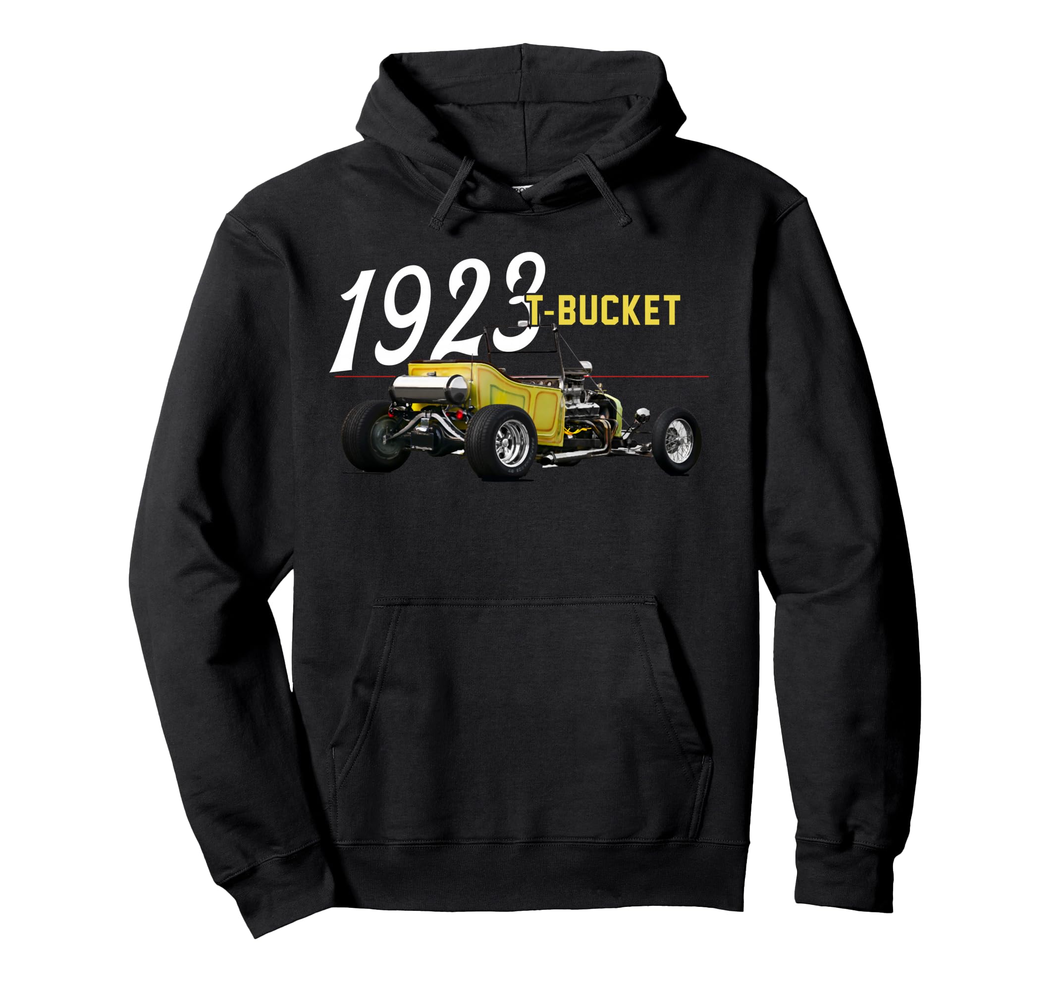 1923 23 T Bucket Blown Hot Rod Hoodie - Fun Novelty Design Men Women - T-Shirt, Sweatshirt, Hoodie