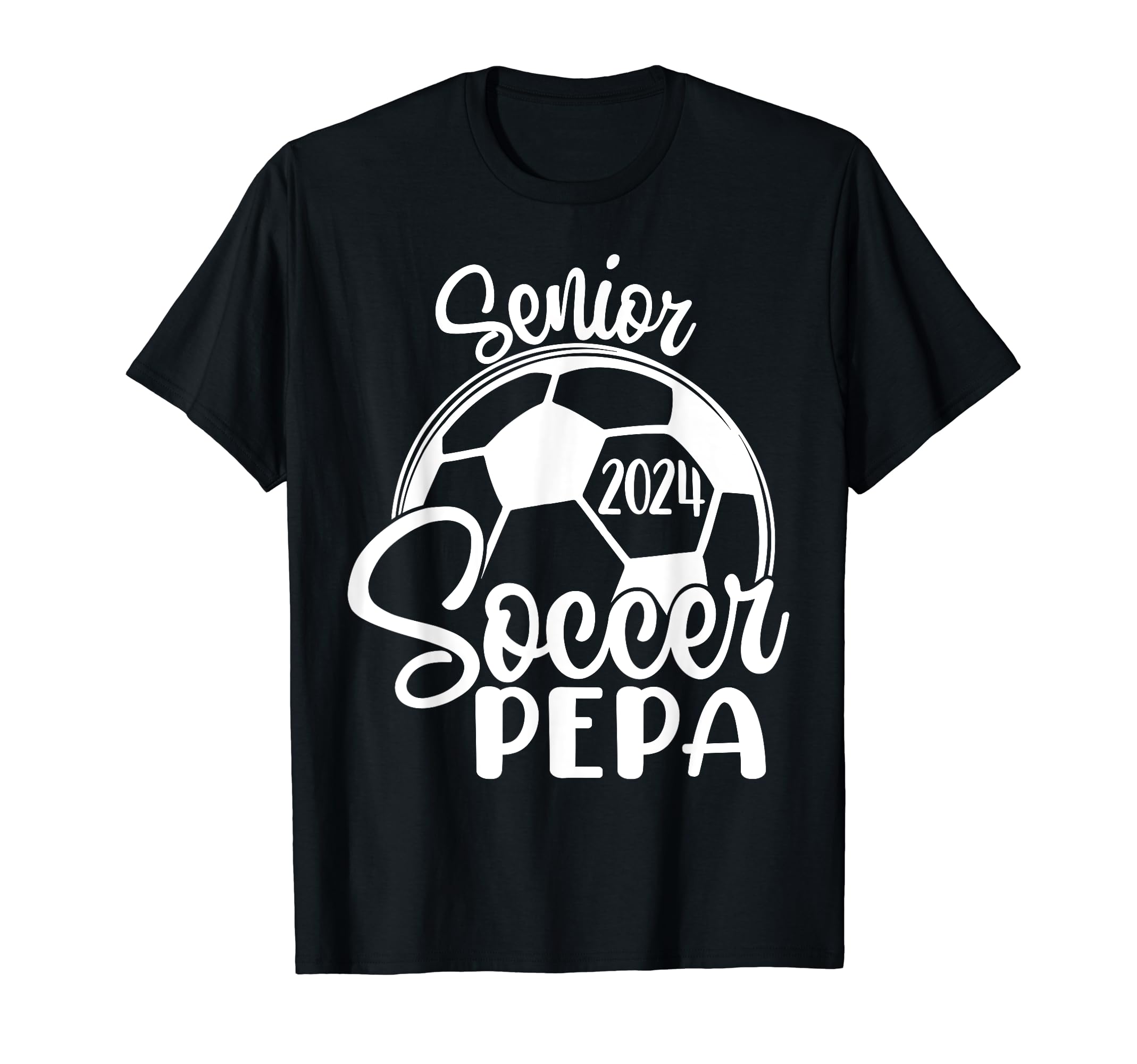 Senior Soccer Pepa 2024 Class 2024 T-Shirt - Minimalist Print Men Women - T-Shirt, Sweatshirt, Hoodie