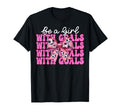 Be Goals Soccer Coquette Bow T-Shirt - Novelty Apparel Unisex - T-Shirt, Sweatshirt, Hoodie