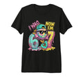 I Was 6 Now Im 7 Birthday Soccer T-Shirt - Custom Art Print for Adults - T-Shirt, Sweatshirt, Hoodie
