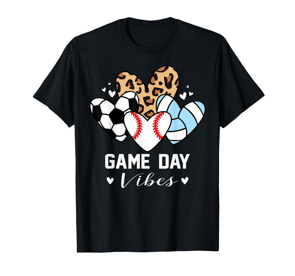 Game Day Vibes Funny Baseball T-Shirt - Streetwear Style for Adults - T-Shirt, Sweatshirt, Hoodie