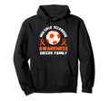Multiple Sclerosis Awareness Soccer Hoodie - Novelty Apparel for Adults - T-Shirt, Sweatshirt, Hoodie