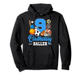 9 Year Old 9Th Birthday Sports Birthday Hoodie - Streetwear Style Unisex - T-Shirt, Sweatshirt, Hoodie