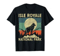 Wolf Isle Royale National Park T-Shirt - Aesthetic Graphic for Adults - T-Shirt, Sweatshirt, Hoodie