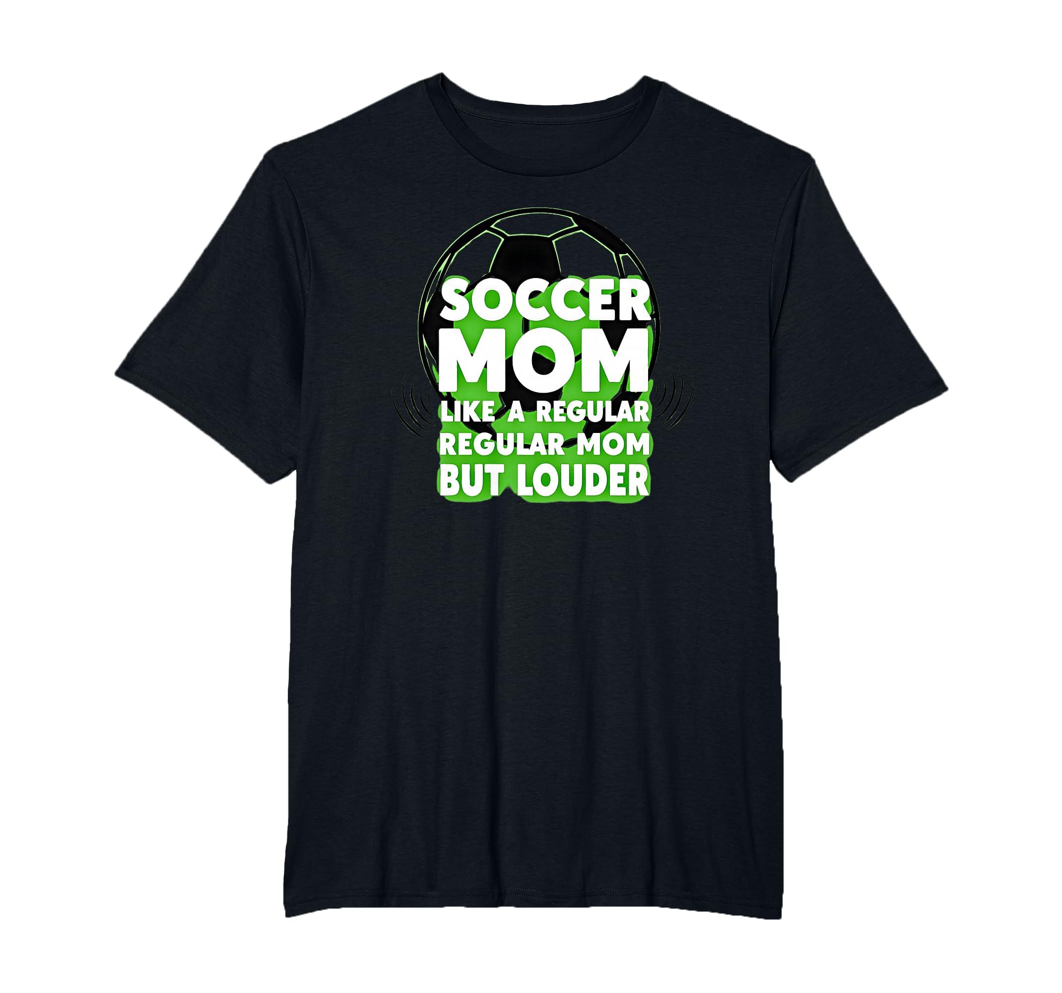 Soccer Mom Like Regular Mom But Sweatshirt - Aesthetic Graphic Men Women - T-Shirt, Sweatshirt, Hoodie