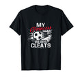 My Princess Wears Cleats Soccer Mom T-Shirt - Aesthetic Graphic Men Women - T-Shirt, Sweatshirt, Hoodie