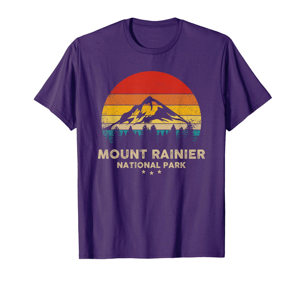 Mount Rainier National Park Souvenir T-Shirt - Streetwear Style Men Women - T-Shirt, Sweatshirt, Hoodie
