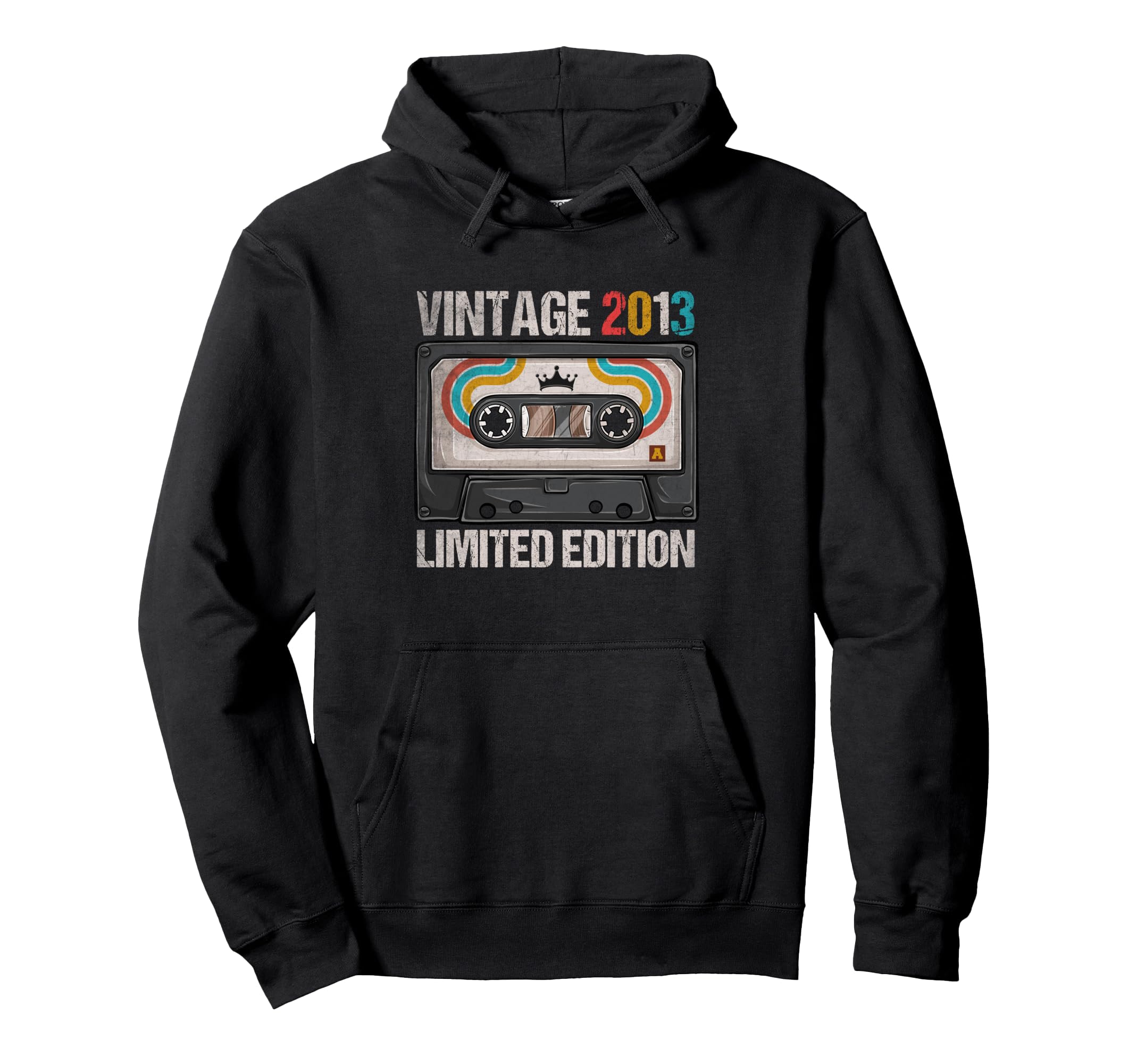 2013 Funny 12Th Birthday Cassette Tape 12 Hoodie - Streetwear Style Unisex - T-Shirt, Sweatshirt, Hoodie