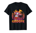 Afro Groove Roller Skate 80S 70S Disco T-Shirt - Novelty Apparel Unisex - T-Shirt, Sweatshirt, Hoodie