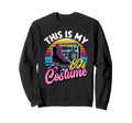 Roller Skates This Is My 80S Costume Sweatshirt - Unique Graphic Unisex - T-Shirt, Sweatshirt, Hoodie