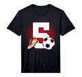 5 Soccer Birthday Player Bday T-Shirt - Fun Novelty Design for Adults - T-Shirt, Sweatshirt, Hoodie