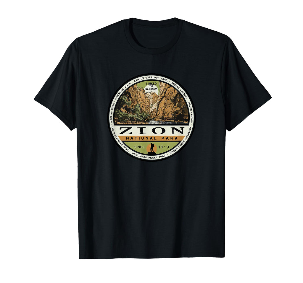 Zion National Park T-Shirt - Aesthetic Graphic for Adults - T-Shirt, Sweatshirt, Hoodie