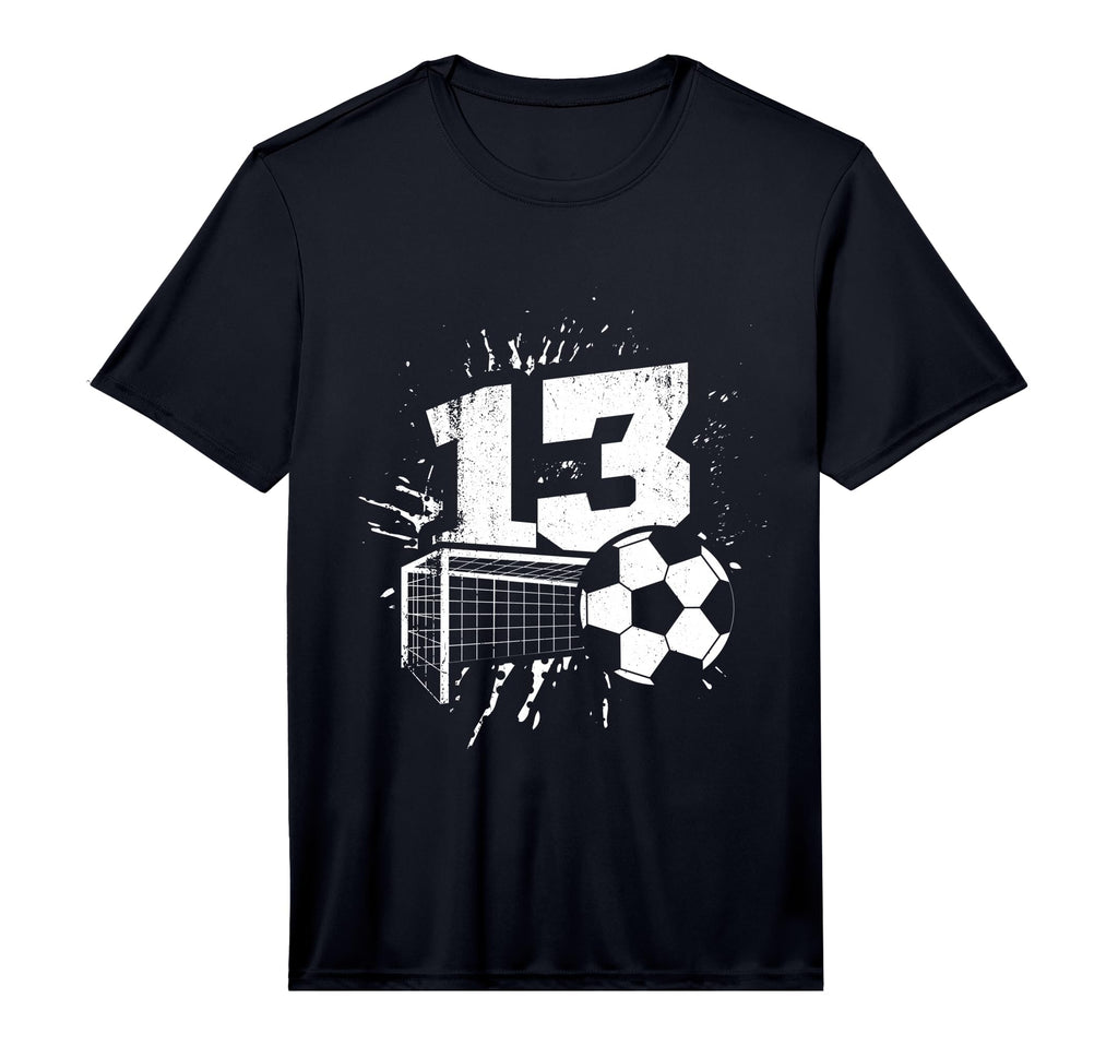 13Th Birthday Soccer Player Football 13 T-Shirt - Streetwear Style Unisex - T-Shirt, Sweatshirt, Hoodie