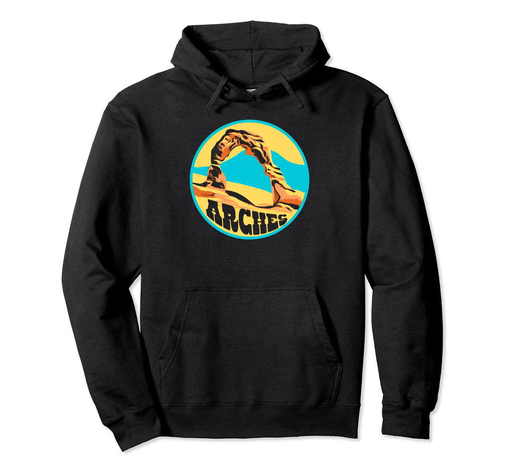 Arches National Park Delicate Arch Hoodie - Streetwear Style Men Women - T-Shirt, Sweatshirt, Hoodie