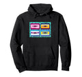 Cassette Mixtape Oldschool 70S 80S 90S Hoodie - Custom Art Print Men Women - T-Shirt, Sweatshirt, Hoodie