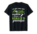 Im Soccer Goalie Grandpa Soccer T-Shirt - Minimalist Print Unisex - T-Shirt, Sweatshirt, Hoodie