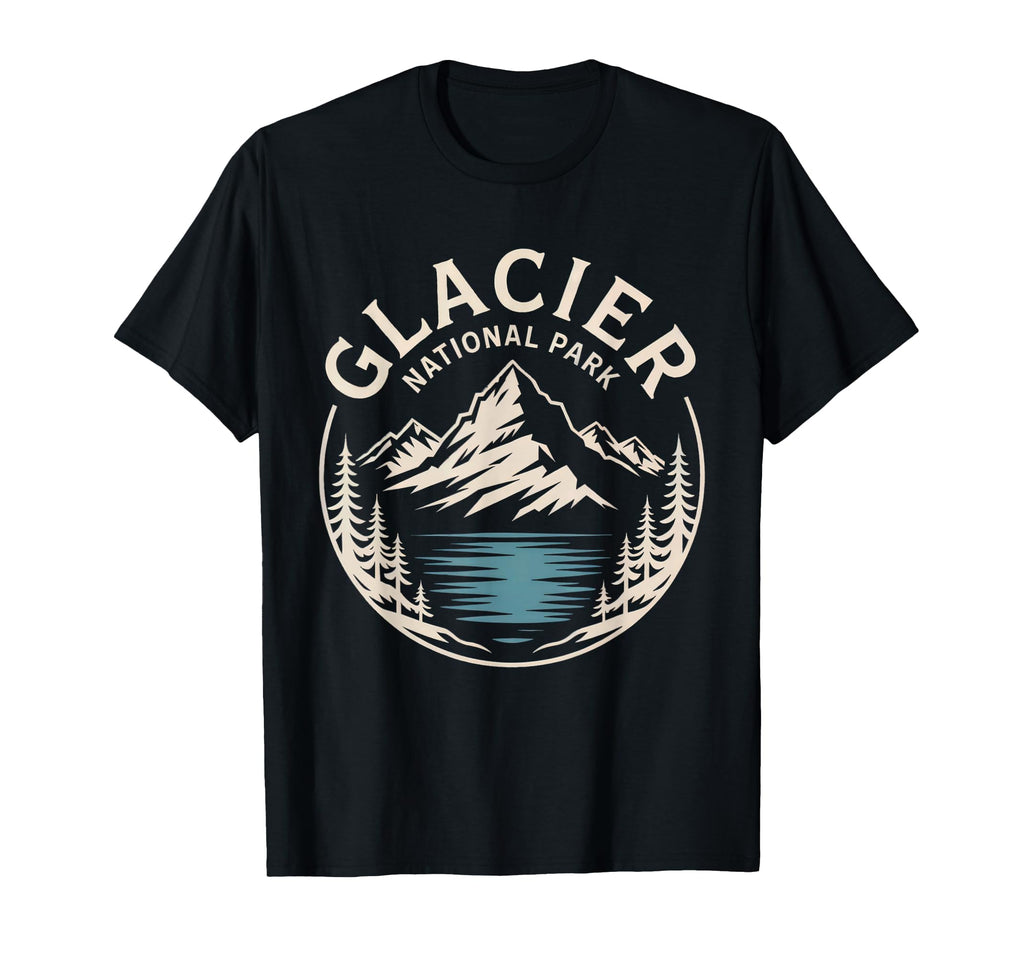 Glacier National Park Outdoor Nature Us T-Shirt - Graphic Print for Adults - T-Shirt, Sweatshirt, Hoodie