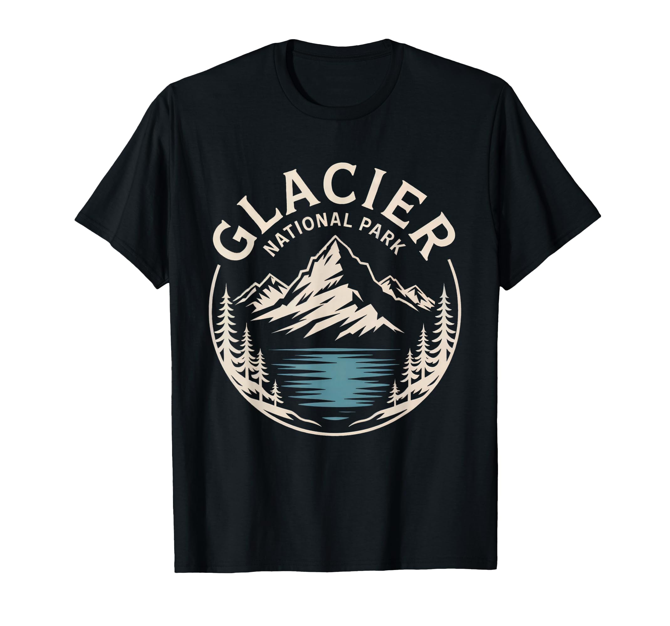 Glacier National Park Outdoor Nature Us T-Shirt - Graphic Print for Adults - T-Shirt, Sweatshirt, Hoodie