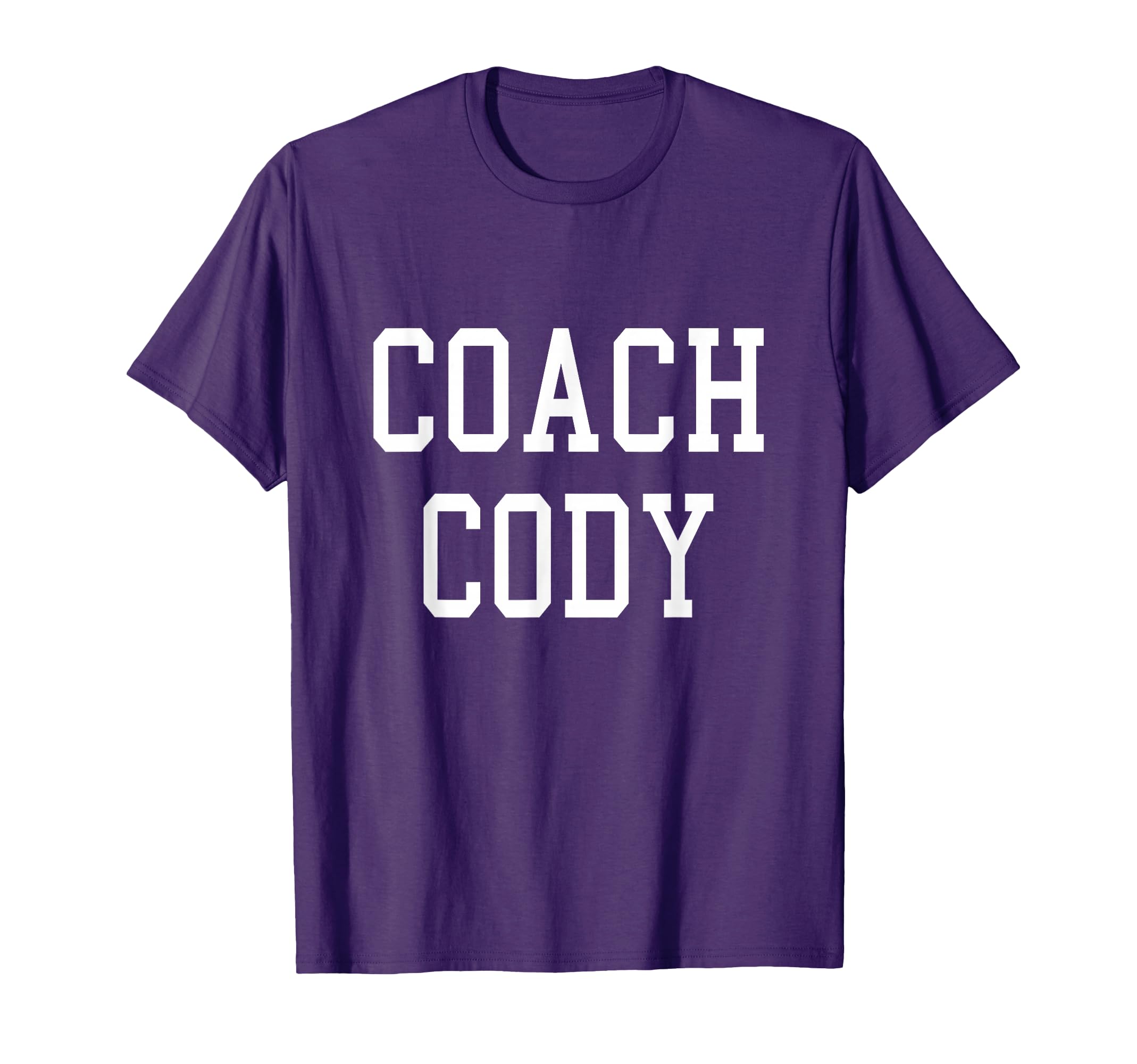 Coach Cody Custom Football Soccer T-Shirt - Minimalist Print Men Women - T-Shirt, Sweatshirt, Hoodie